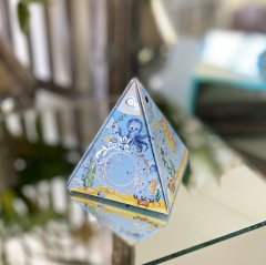Deniz Gümüş Piramit Kutu