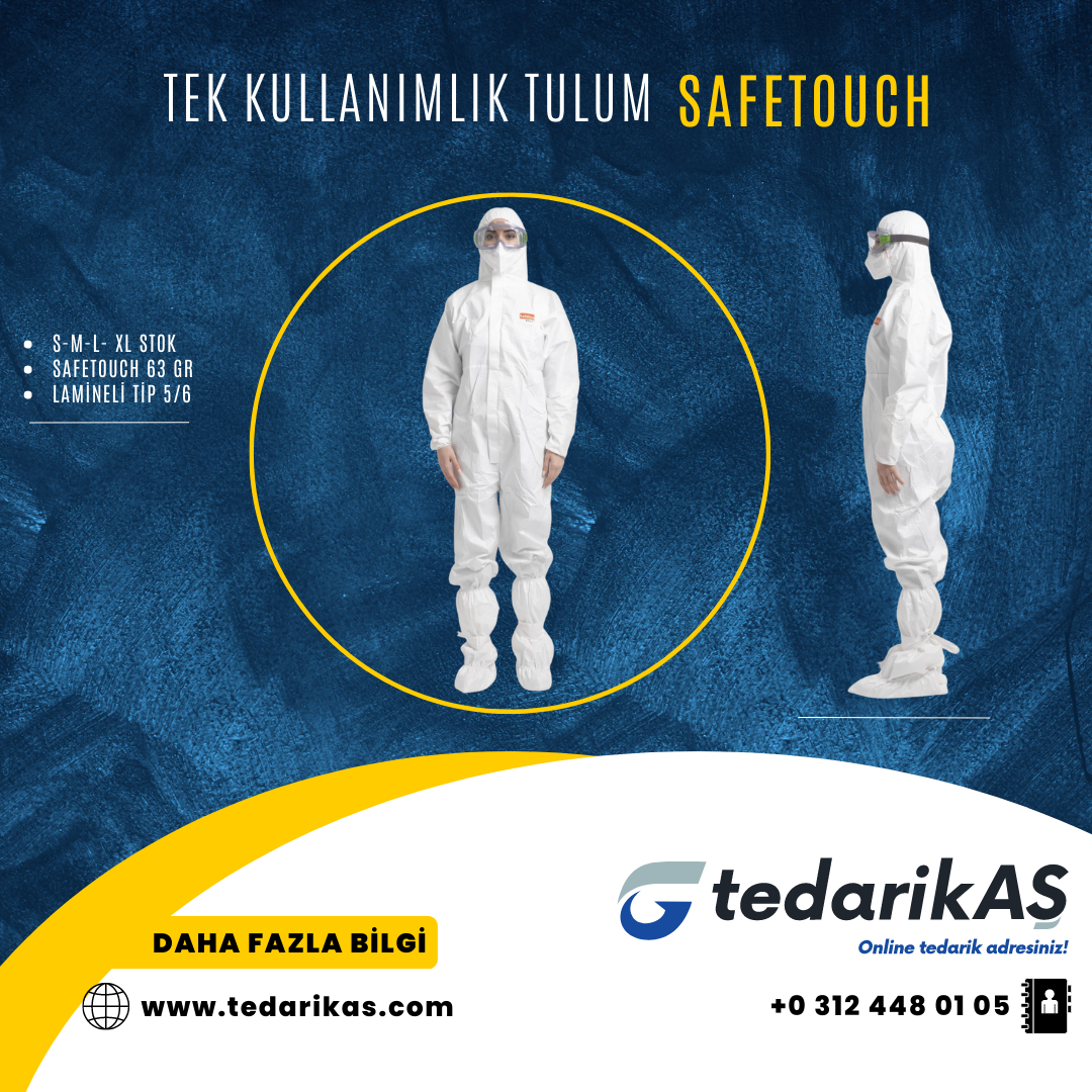 Tek Kullanımlık Tulum Safetouch