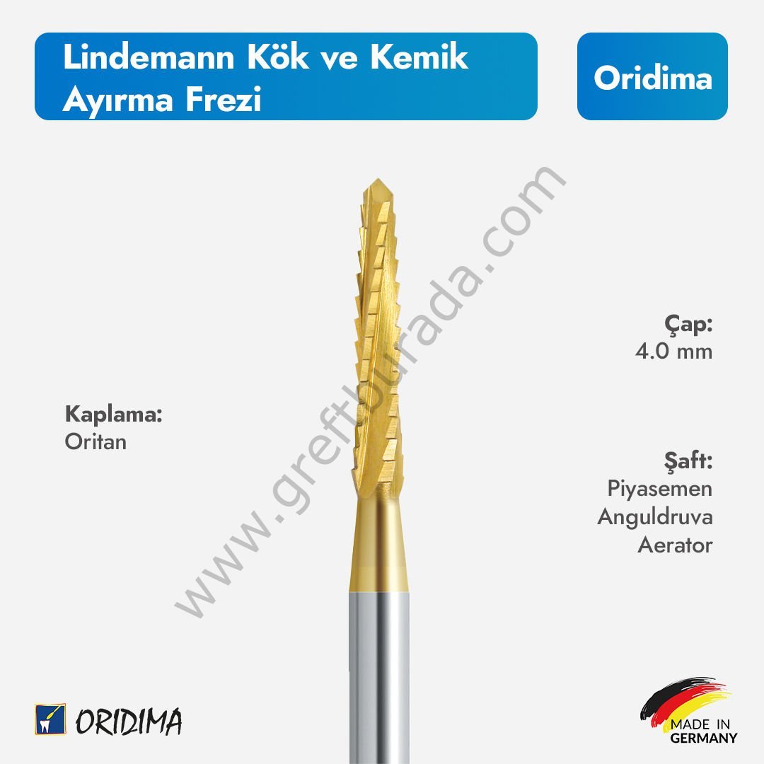 LİNDEMANN (ORİTAN KAPLI) (AERATOR/ANGULDRUVA/PİYASEMEN)