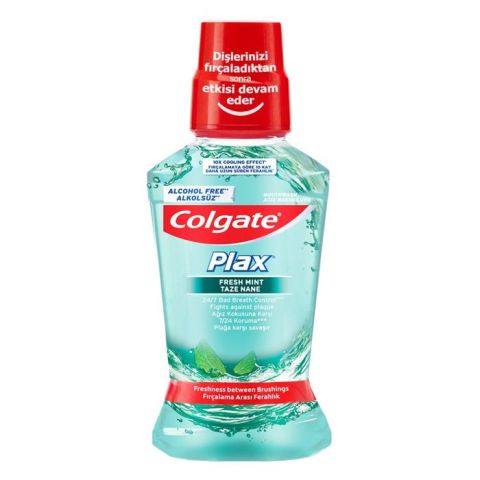 Colgate Ağız Bakım Suyu Plax 250Ml Nane Ferahlığı