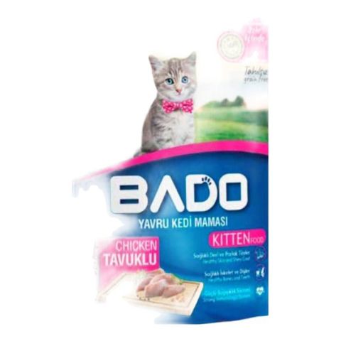 Bado Yaş Yavru Kedi Maması 85Gr Tavuklu