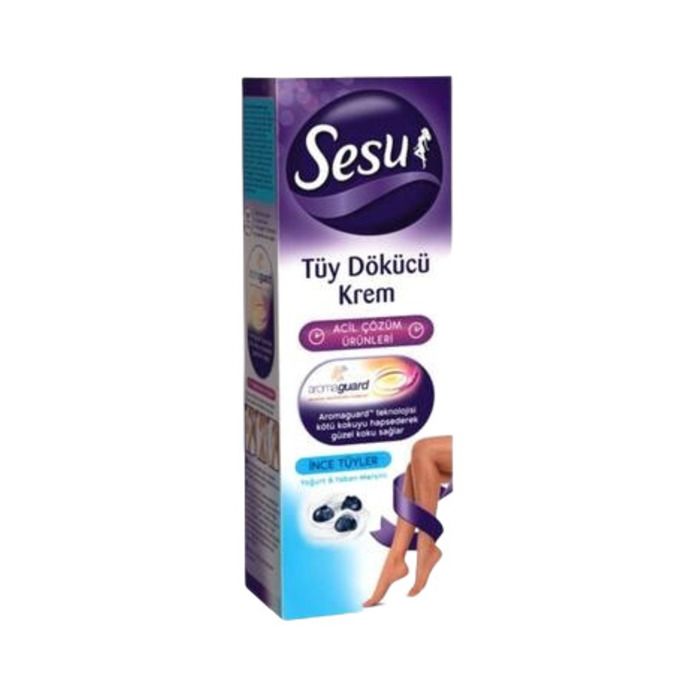 Sesu Tüy Dökücü Krem 100Ml İnce Tüyler