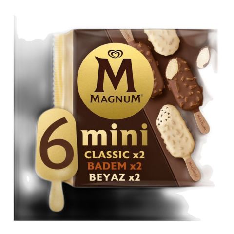 Algida Magnum Mini Classıc Badem Beyaz 345Ml