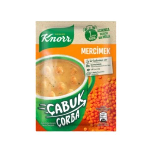 Knorr Çabuk Çorba 22Gr Mercimek