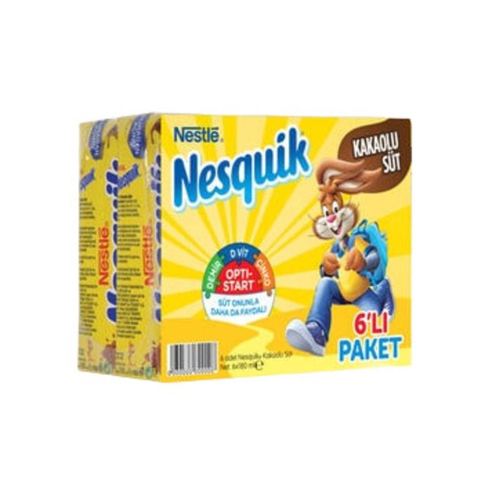 Nesquik Süt 6*180Ml Kakaolu