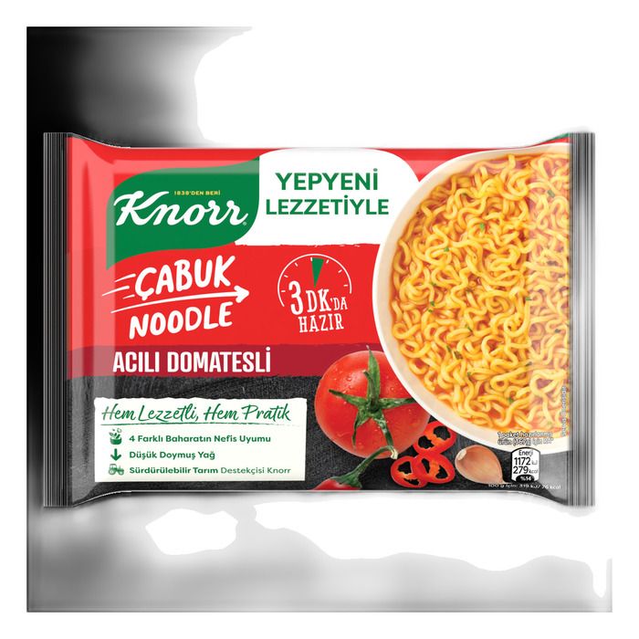 Knorr Noodle 67Gr Acılı Domatesli