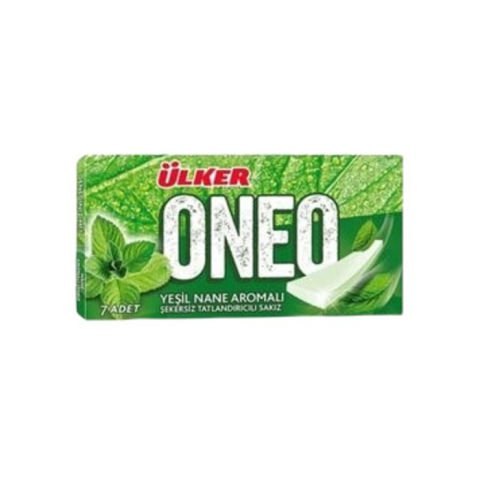 Ülker Oneo Slim 14Gr Yeşil Nane