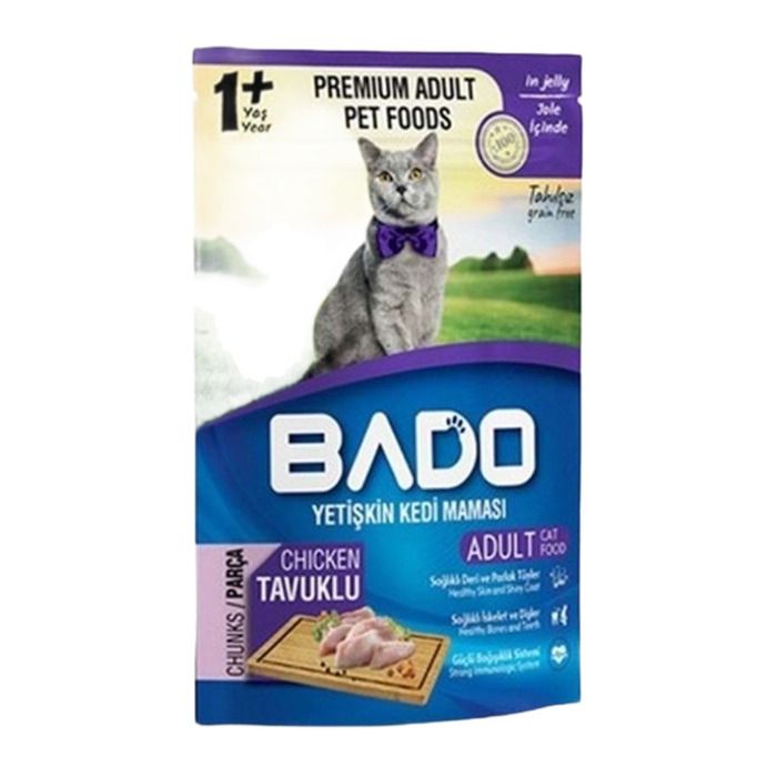 Bado Yaş Kedi Maması 85Gr Tavuklu