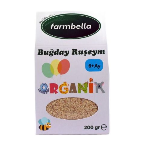 Farmbella Organik Buğday Ruşeym 200Gr