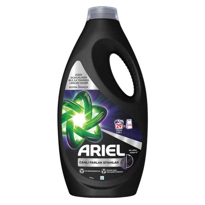 Ariel Sıvı Deterjan 1,595Lt (29 Yıkama) Parlak Siyah