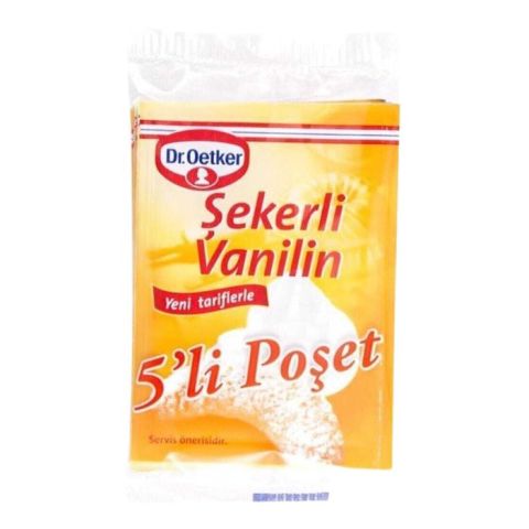 Dr.Oetker Şekerli Vanilin 5Li (25Gr)