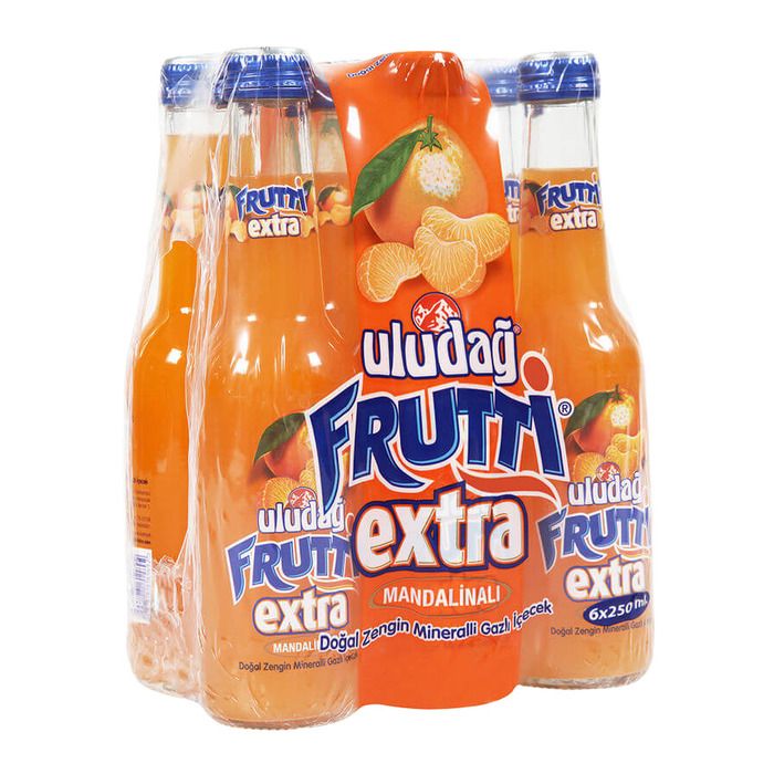 Uludağ Frutti Extra 6X250Ml Mandalina