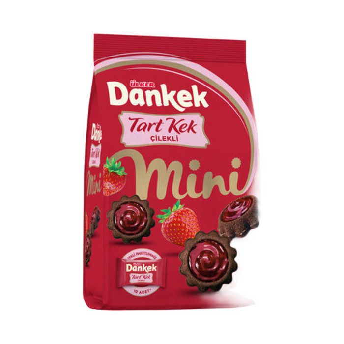 Ülker Dankek Tart Kek Mini 150Gr Çilek