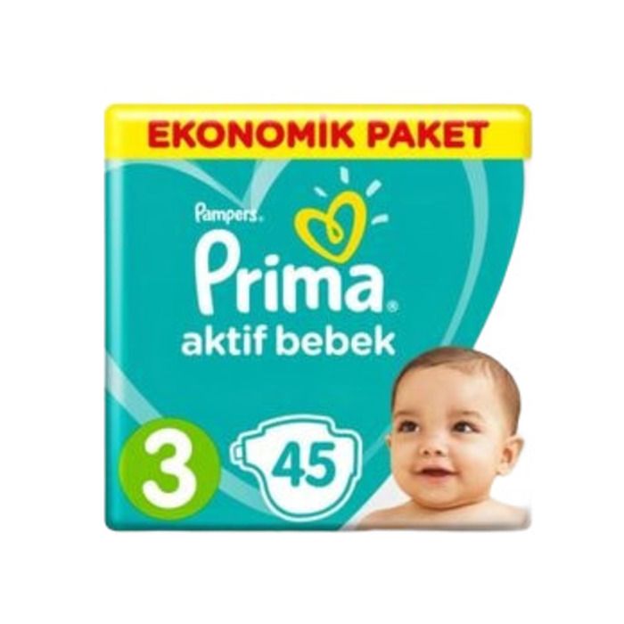 Prima Aktif Bebek Standart Paket 3 Beden 34'Li