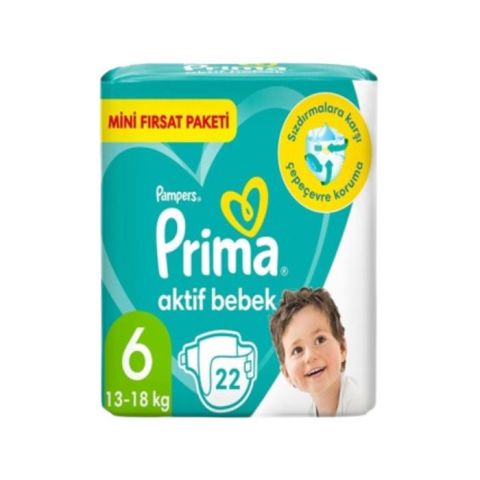 Prima Aktif Bebek Standart Paket 6 Beden 22'Li