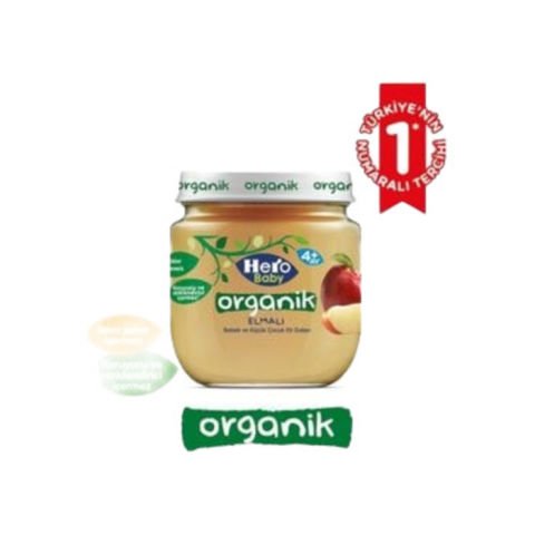 Hero Baby Organik 120Gr Elmalı