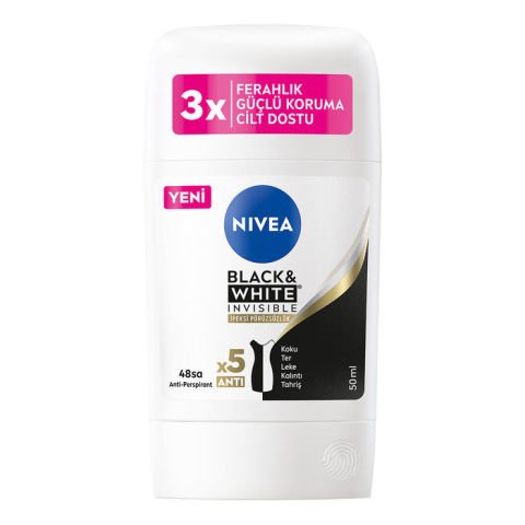 Nıvea Stick 50Ml (Kdn) Black&Whıte Invısıble