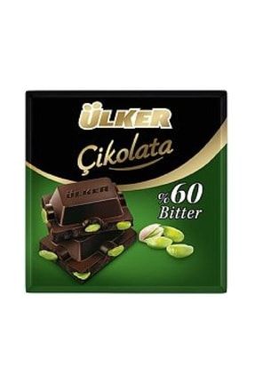 Ülker Kare Çikolata 65Gr Bitter Antep Fıstık
