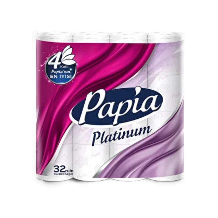 Papia Tuvalet Kağıdı 32'Li Platinyum 4'Katlı
