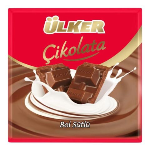 Ülker Kare Çikolata 60Gr Sütlü