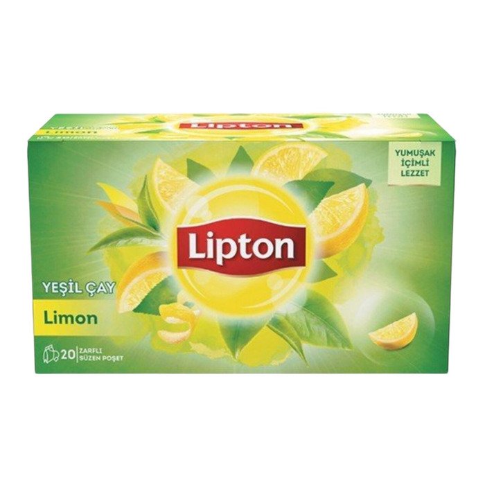 Lipton Yeşil Çay 20'Li (30Gr) Limonlu