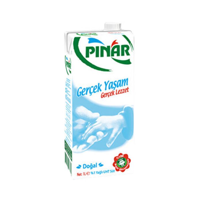 Pınar Süt 1Lt Yarım Yağlı (%1)