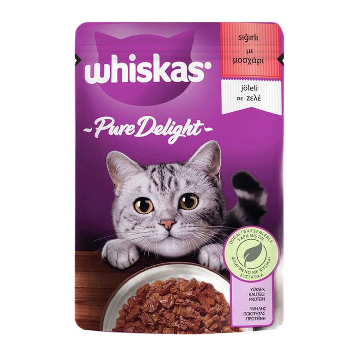 Whiskas Pounch 85Gr Sığır Etli