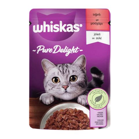 Whiskas Pounch 85Gr Sığır Etli