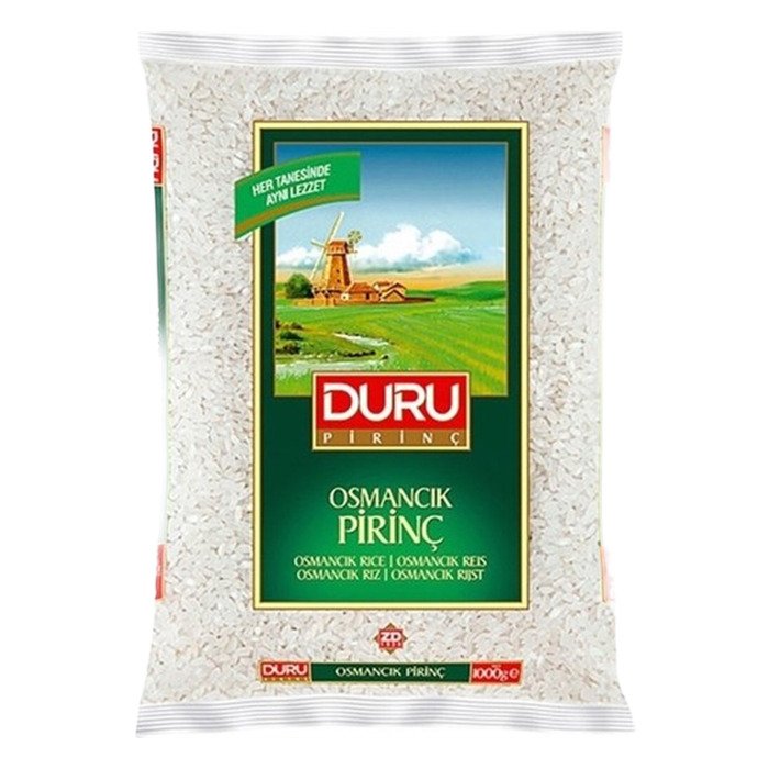 Duru Bakliyat 2 Kg Osmancık  Pirinç