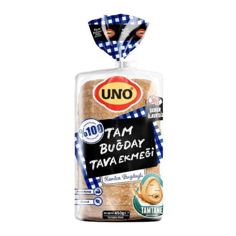 Uno %100 Tam Buğdaylı Tava Ekmeğı Kavılca Buğdaylı 470Gr