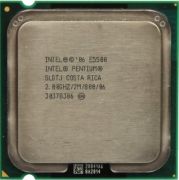 Intel Pentium E5500 2.80 GHz 2 Çekirdekli İşlemci SLGTJ