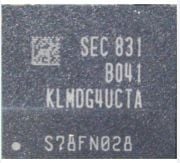 KLMDG4UCTA-B041 EMMC 5.1 128GB FLASH Memory KLMDG4UCTA Chipset