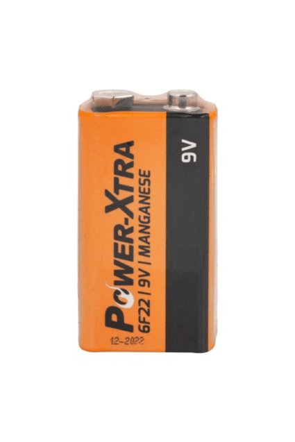 Power-Xtra 9V Çinko Manganez Pil