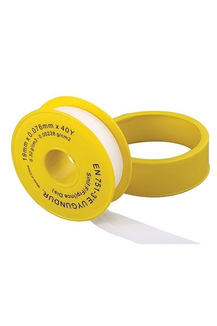Teflon Bant Büyük 19mm - 40 Metre