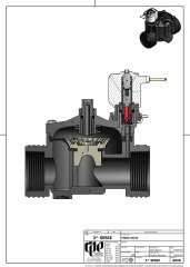 Rpe Düşük Basınç Solenoid Vana 1 1/4'' 24V (0,05 Bar)