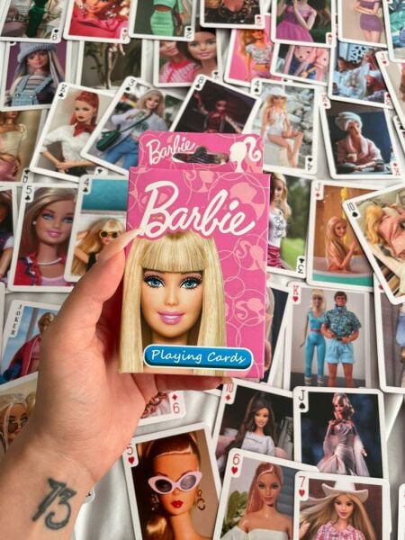 Barbie İskambil Poker Kartı