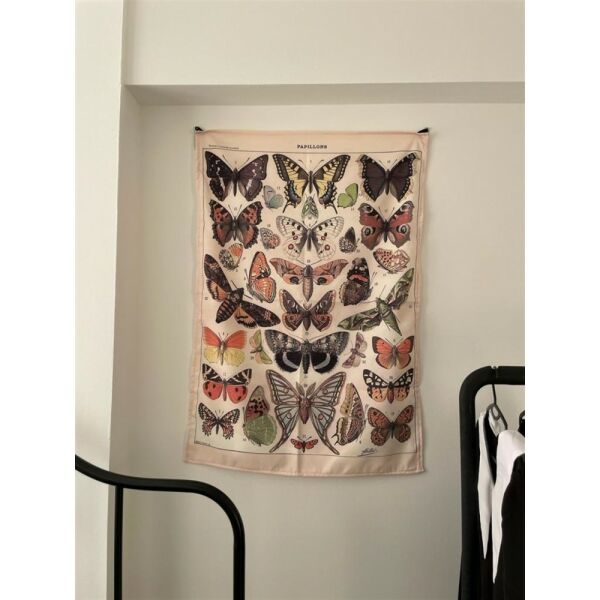 Butterfly Family Duvar Örtüsü - Wall Tapestry I 70 x 100 cm