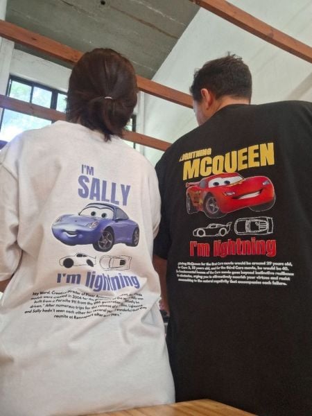 I'm Sally Car Baskılı T-Shirt