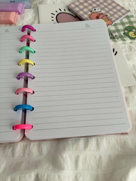 Black Pink 2 Kalp Spiralli Defter