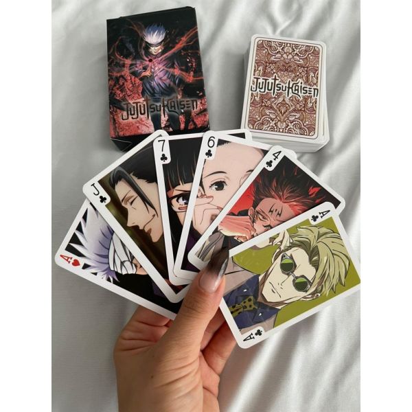 Jujutsu Kaisen İskambil Poker Kartı