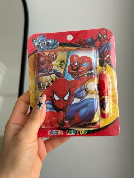 Spiderman Mini Kalemli Defter