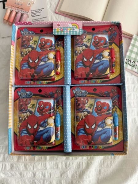 Spiderman Mini Kalemli Defter