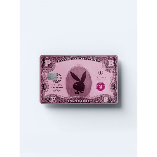 Playboy Pembe Dolar Kart Kaplama Sticker