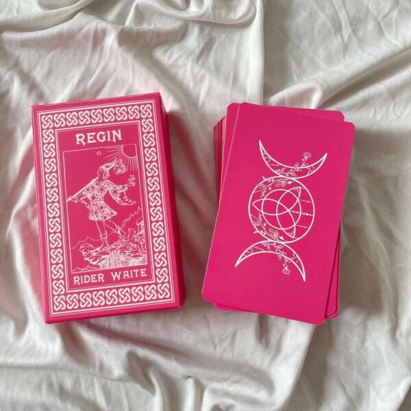 Pink Rider Waite Tarot Destesi