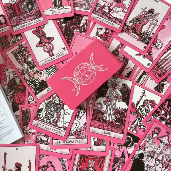 Pink Rider Waite Tarot Destesi