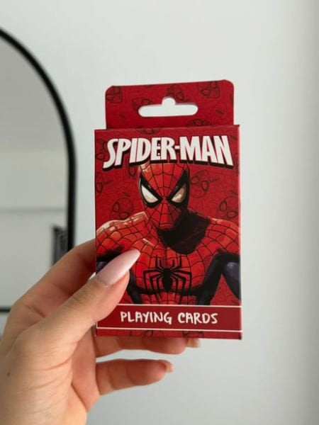 Spiderman İskambil Poker Kartı
