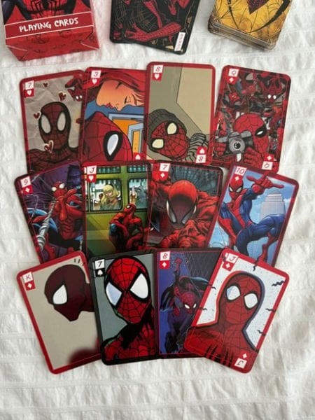 Spiderman İskambil Poker Kartı