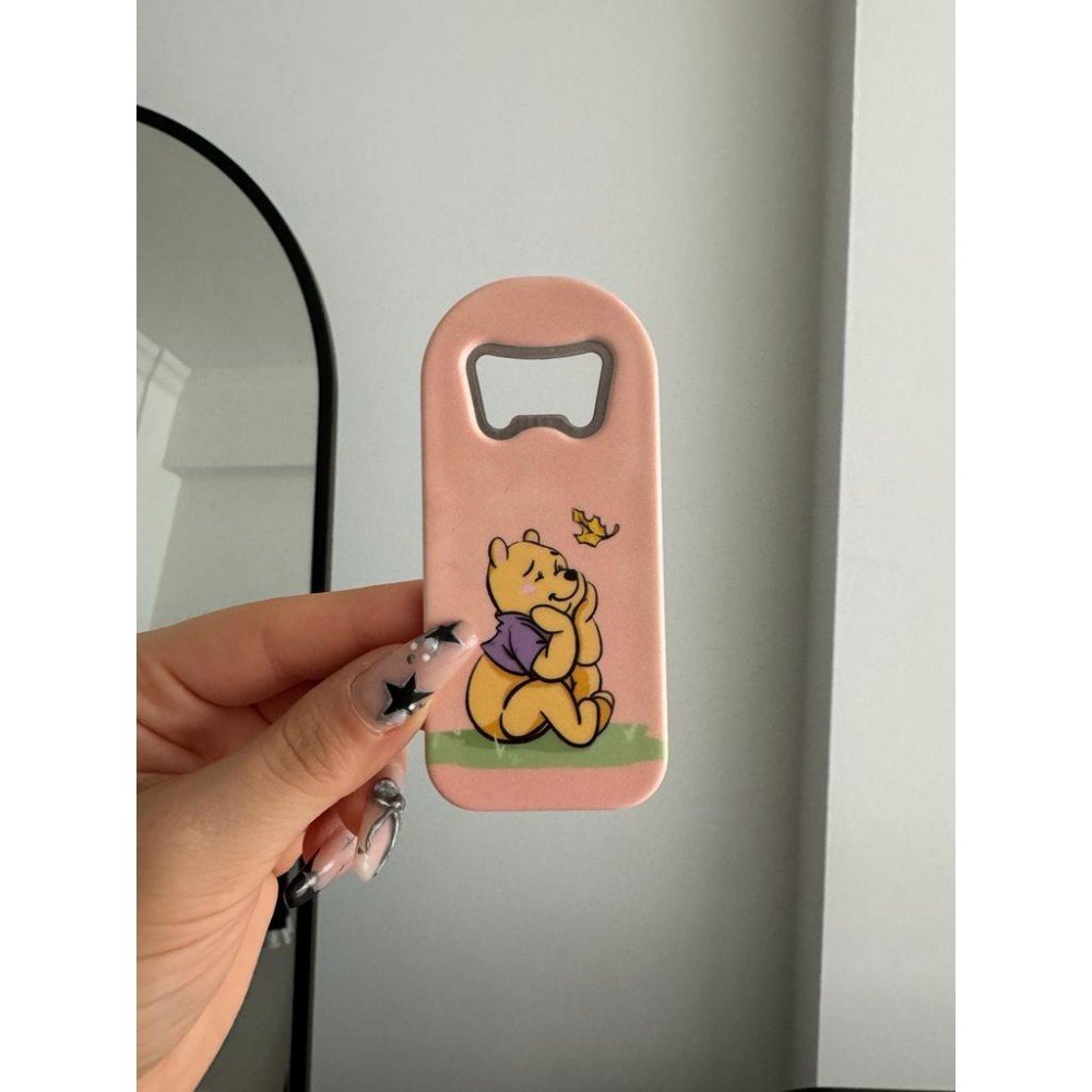 Winnie The Pooh Magnetli Kapak Açacağı