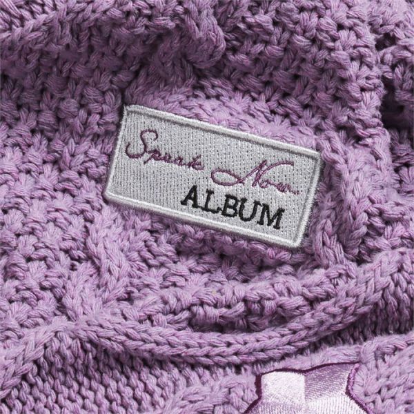 Lila Speak Now Album Taylor Swift - Cardigan Oversize Hırka