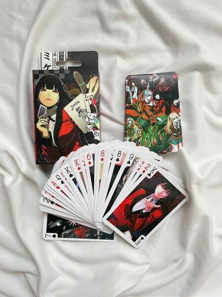 Anime Kakegurui İskambil Poker Kartı